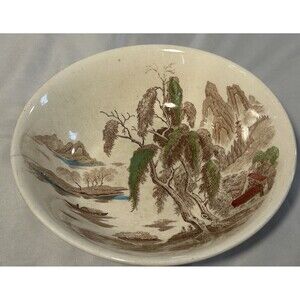 Vintage NASCO SAYONARA SERVING BOWL JAPAN MID CENTURY